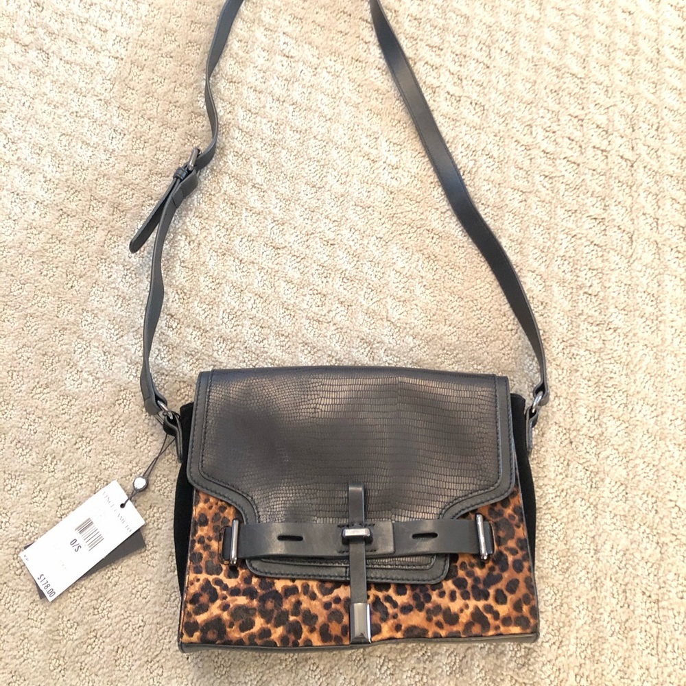 Vince Camuto Max Crossbody in Winter Leopard